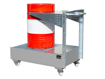 csm_FOT_PRO_7005_4447-61-0000-5-b__SALL__AINJPGL__V1_5907ea7be9 Fahrbare Auffangwanne aus 3 mm Stahlblech mit Ablage grau