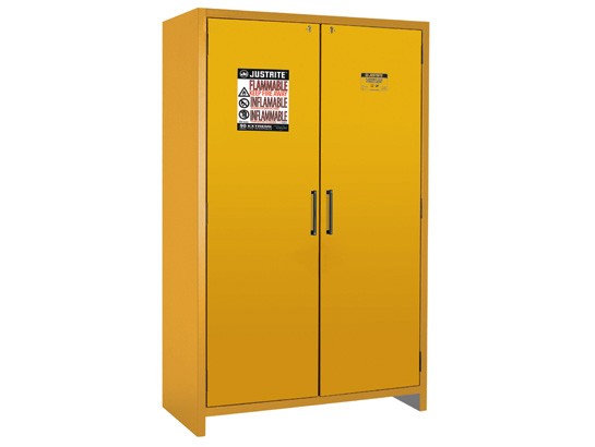22607-md-1 EN Entflammbarer Sicherheitsschrank, F90 Minuten, 170,3 Liter, 2 Türen mit Hybridschluss, gelb