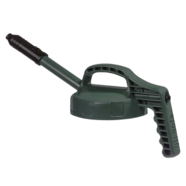 100303_Dosierdeckel_Oelkanne_Dosierkanne_stretch_lid_oil_can_batch_can_RAW_International Dosierdeckel für Flüssigkeitsbehälter, mit extra langem Auslauf, dunkelgrün