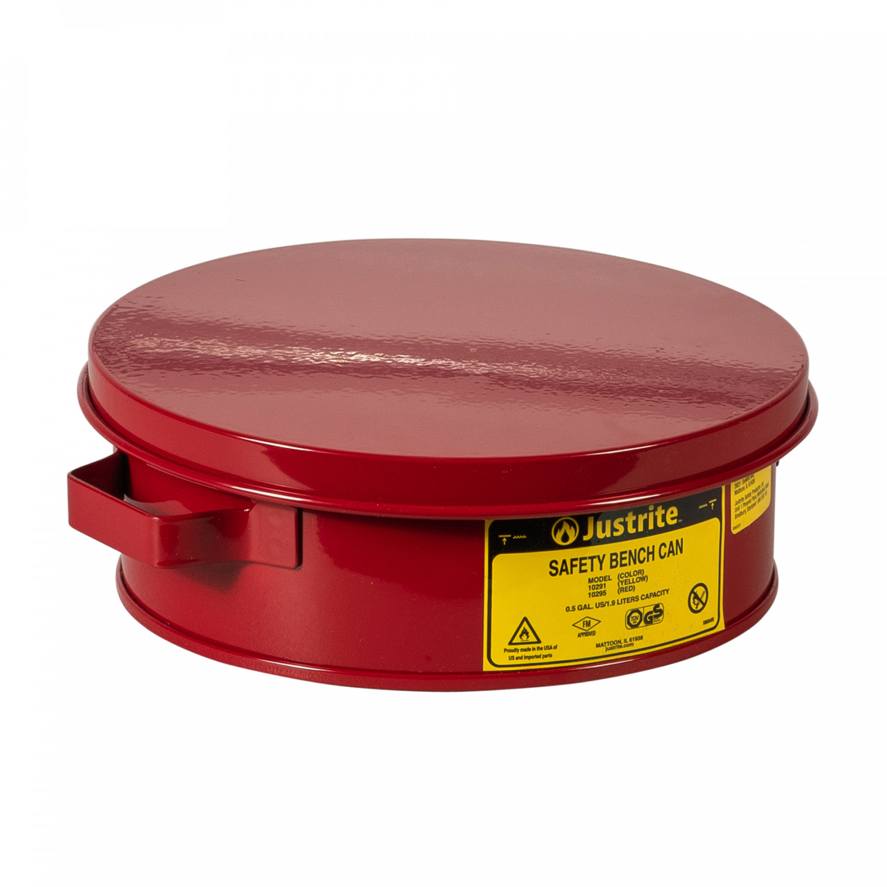Sicherheits-Tauchbehälter für Kleinteile, 2  Liter in rot