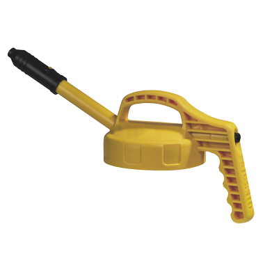 100309_Dosierdeckel_Oelkanne_Dosierkanne_stretch_lid_oil_can_batch_can_RAW_International Dosierdeckel für Flüssigkeitsbehälter, mit extra langem Auslauf, gelb