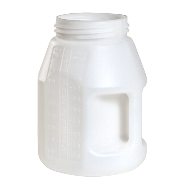 Flüssigkeitsbehälter,5 Liter HDPE, antistatisch, schlagfest-
