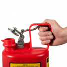 HDPE Sicherheitsbehälter Typ I,4 Liter in rot für brennbare Flüsssigkeiten