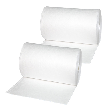 65-20-20-E-2_Oelbindevlies_Tuchrolle_Bindevlies_Oelbinder_Bindemittel_oil_binding_fleece_sorbent_padroll_oil_absorbent-1 Tuchrolle, Ölbindevlies (Oil-Only), weiß 2 Stück im PE Sack
