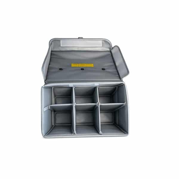 VLITEX Akku Sicherheitsbox XL  6 Trenntaschen