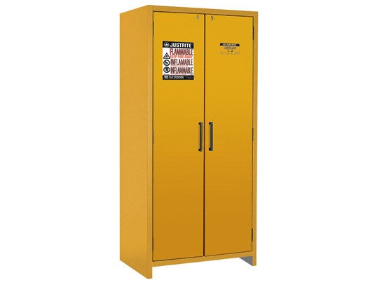 22605-mdpXkmQYekC1HMO EN Entflammbarer Sicherheitsschrank, F90 Minuten, 113,5 Liter, 2 Türen mit Hybridschluss, gelb