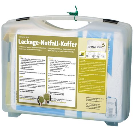 Leckage-Notfall-Koffer I, (Spill-Kit)