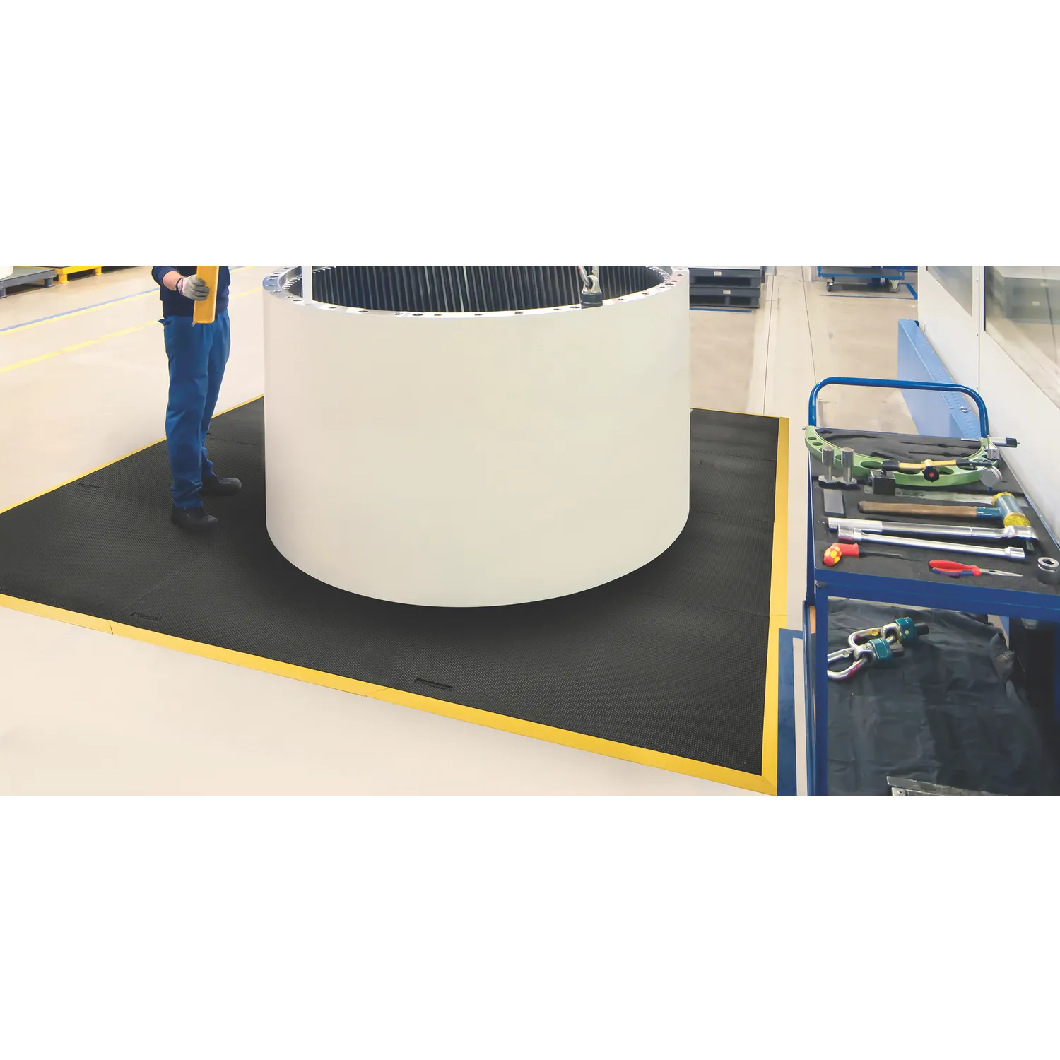 Slabmat Carré™ 040 Notrax shock absorbing EA 91cm x 91cm