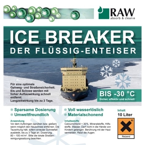 ICE BREAKER Flüssig Enteiser Palette 30 x 20 l Kanister