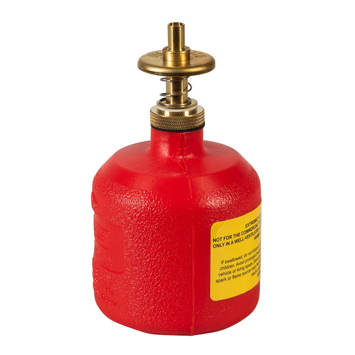 14004_dispensing-can-8-ounce-red_justrite_1_3 Spenderflasche 0,24 Liter mit Messing-Dosierventilen, rot