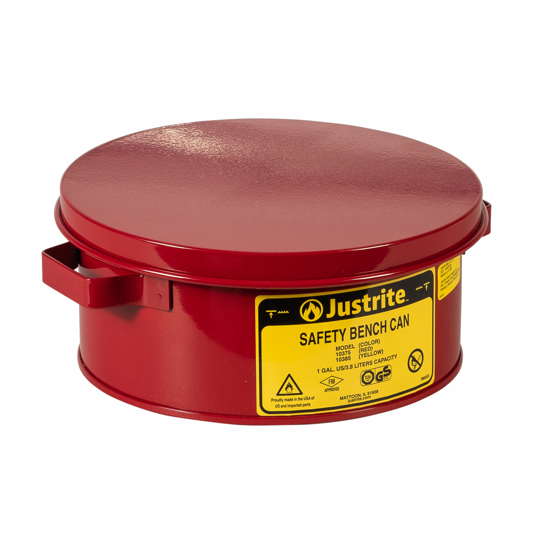 Sicherheits-Tauchbehälter für Kleinteile, 4  Liter in rot
