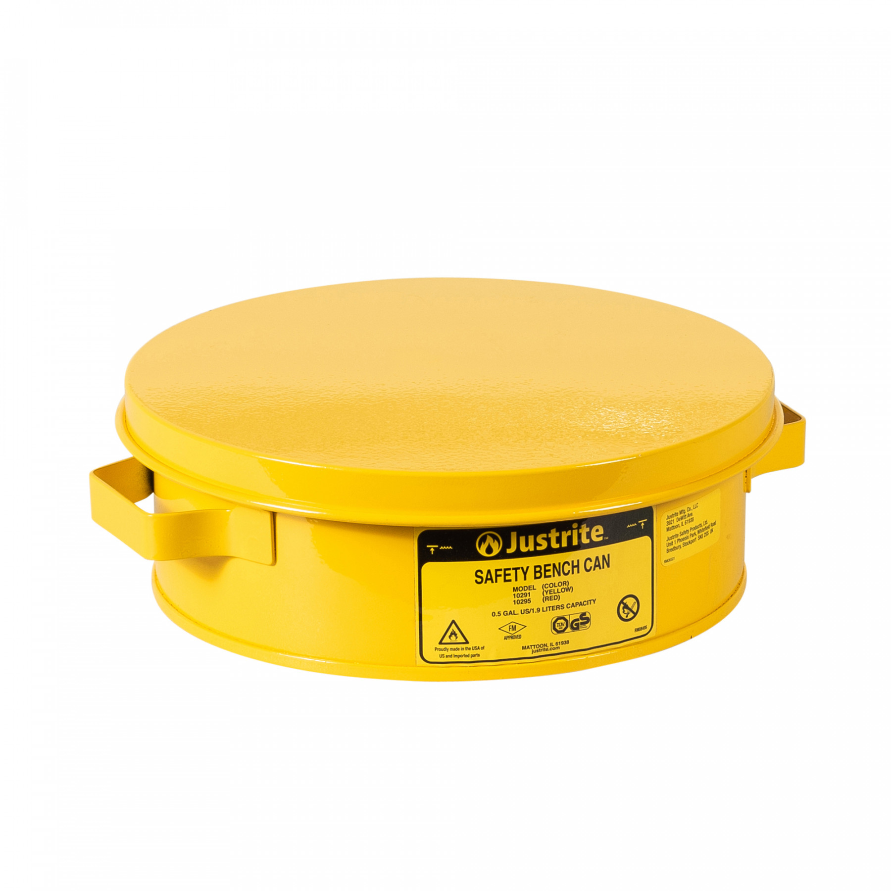Sicherheits-Tauchbehälter für Kleinteile, 2  Liter in gelb