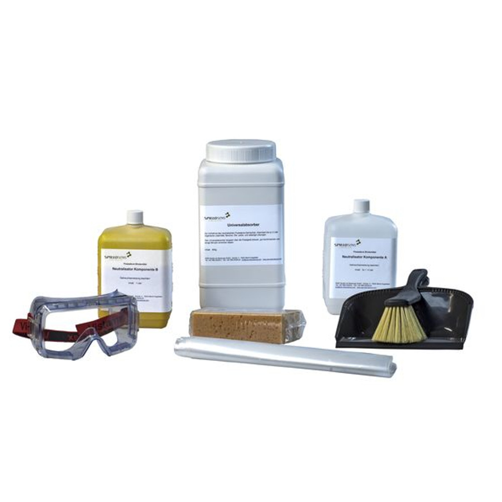 Flusssäure Spill-Kit im Karton  (Neutralisator)