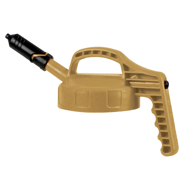 100400_Dosierdeckel_Oelkanne_Abfuellkanne_mini_lid_oil_can_decant_can_RAW_International Dosierdeckel für Flüssigkeitsbehälter, mit dünnem Auslauf, beige