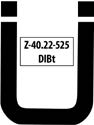 Auffangwanne 2 IBC mit Gitterrost (DIBt) 2560 x 1350 x 500 Maße (LxBxH mm