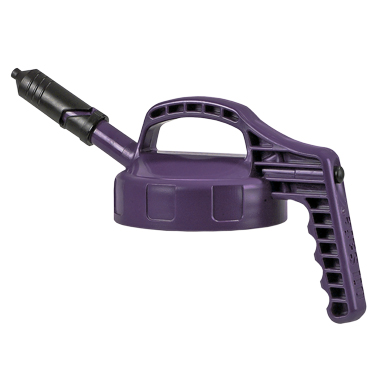 100407_Dosierdeckel_Oelkanne_Abfuellkanne_mini_lid_oil_can_decant_can_RAW_International Dosierdeckel für Flüssigkeitsbehälter, mit dünnem Auslauf, violett
