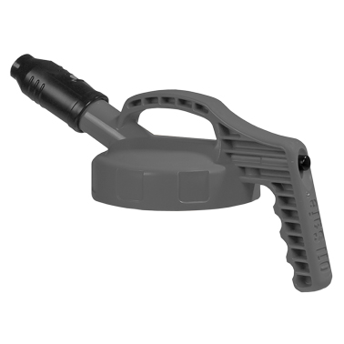 100504_Dosierdeckel_Oelkanne_Wartungskanne_stumpy_lid_oil_can_maintenance_can_RAW_International Dosierdeckel für Flüssigkeitsbehälter, mit dickem Auslauf, grau
