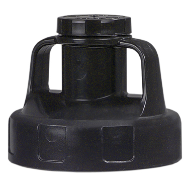 Mehrzweckdeckel für Flüssigkeitsbehälter, schwarz