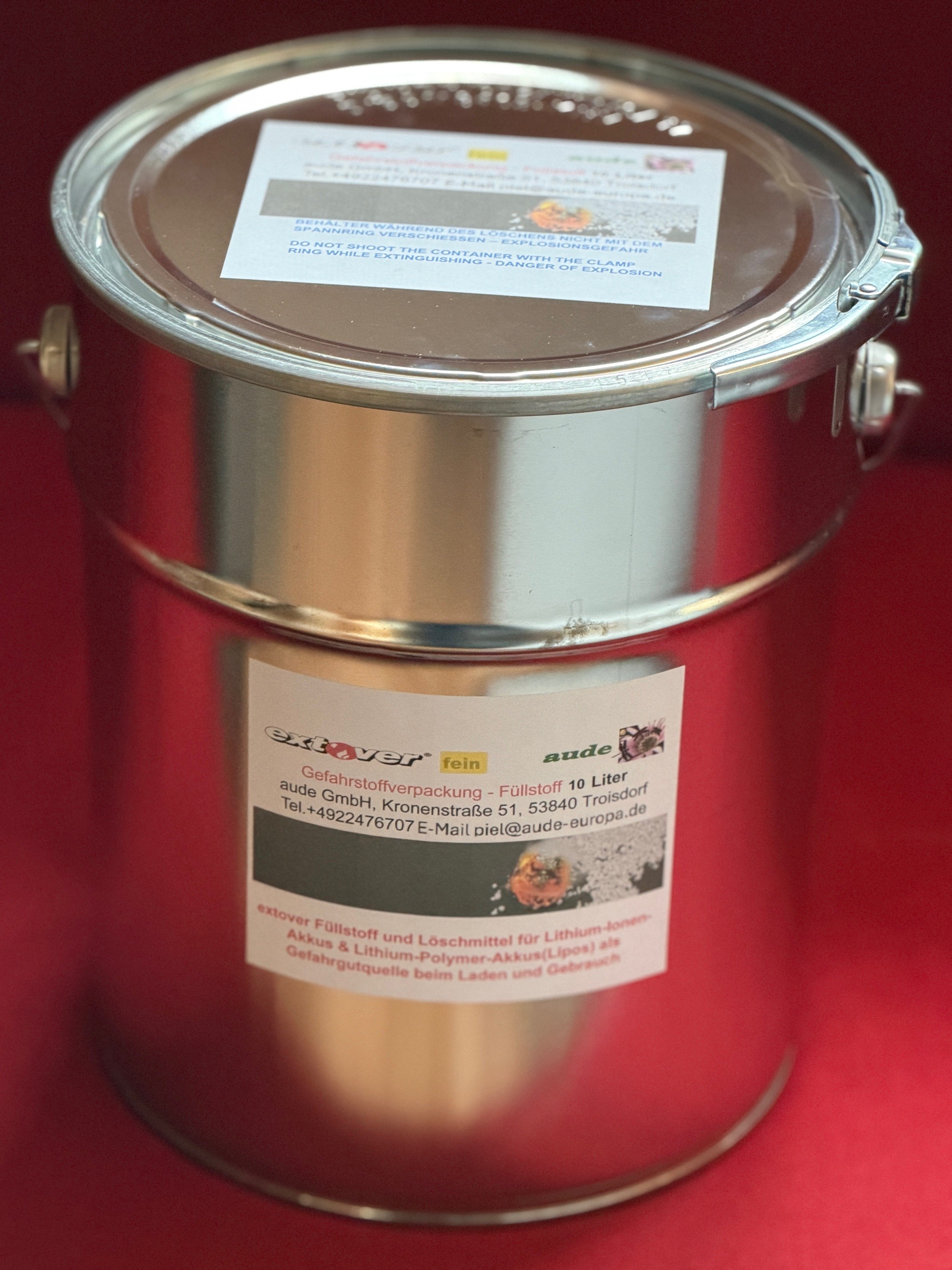 Extover® -  Feuerlöschgranulat Brandschutz 10 Liter Eimer fein